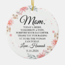 Search for mother of the bride ornaments Bridal