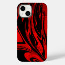 Search for red flames iphone cases Black