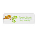 Search for little return address labels Baby boy