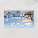 Search for snow shoveling business cards Snow removal service