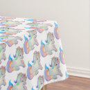 Search for pastel rainbow tablecloths Unicorn