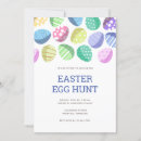 Recherche de oeuf de pâques coloré invitations Invités