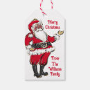 Search for black santa gift tags Claus