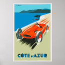 Recherche de cote d azur posters De voyage vintage