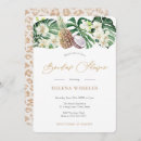 Recherche de jungle bridal shower invitations Monstère