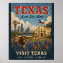 Search for texas longhorn posters Vintage