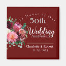 Recherche de fleur rouge magnets Couple