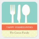 Search for dinner setting stickers Happy thanksgiving