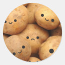 Search for funny potato stickers Kawaii