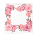 Recherche de cadre rose blocsnotes Fleurs