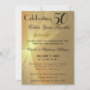 Search for flower 50th anniversary invitations Yellow