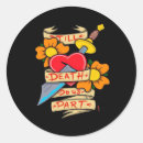 Search for vintage tattoo stickers Black and white