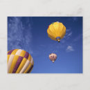 Recherche de air balloon cartes postales Bleu