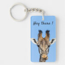 Search for funny giraffe keychains Animal