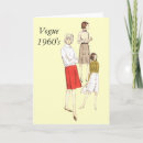Recherche de vintage fashion cartes postales Design