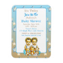 Search for baby shower magnets Twins