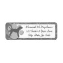 Search for dog walker return address labels Coonhound