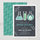 Recherche de la science anniversaire invitations Boy