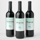 Search for jellyfish wine labels Under the sea