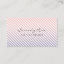 Recherche de rayures violettes cartes visite Customer