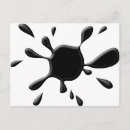 Search for paint splashes postcards Splatter