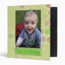 Search for first birthday binders Photo album