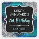 Search for square mermaid stickers Glitter