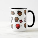 Search for emotion icons mugs Pattern