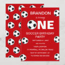 Search for sports 1st birthday invitations Soccer
