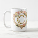 Search for wedding rose mugs Initial