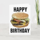 Search for cheeseburger birthday cards Hamburger