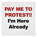 Search for paying posters Protest