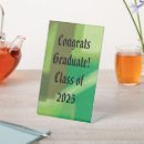 Search for graduation tabletop signs Graduate