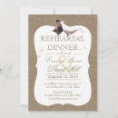 Search for love rehearsal dinner invitations Rustic