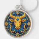 Search for taurus symbol keychains Zodiac