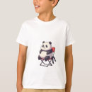 Search for the red kids tshirts Panda