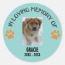 Search for in memory of dog stickers Memorial