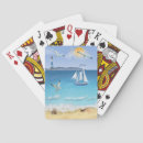 Search for light blue playing cards Sea