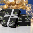 Search for irish wrapping paper Shenanigans