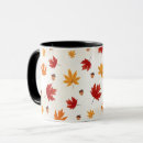 Search for autumn colours mugs Leaf