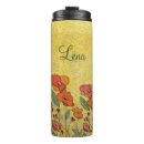 Search for vintage floral tumblers Gold