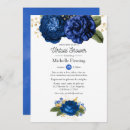 Search for baby blue bridal shower invitations Gold