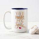 Search for make you smile mugs Typography