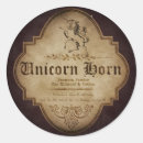 Search for unicorn horn stickers Magical