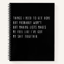 Recherche de humour carnets Simple et design