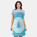 Search for cute bee aprons Blue