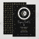 Search for sun and moon invitations Gold