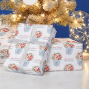 Search for red roses wrapping paper Merry christmas