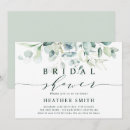 Search for foliage bridal shower invitations Calligraphy