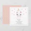 Search for unicorn editable invitations Magical